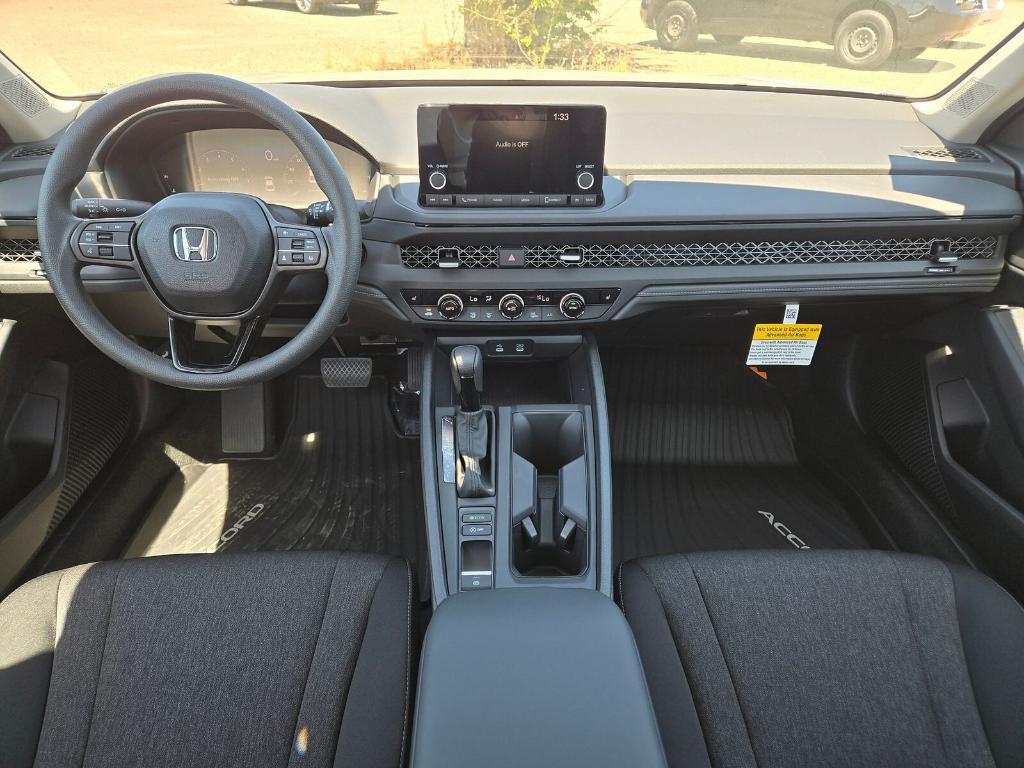 new 2025 Honda Accord car, priced at $33,450