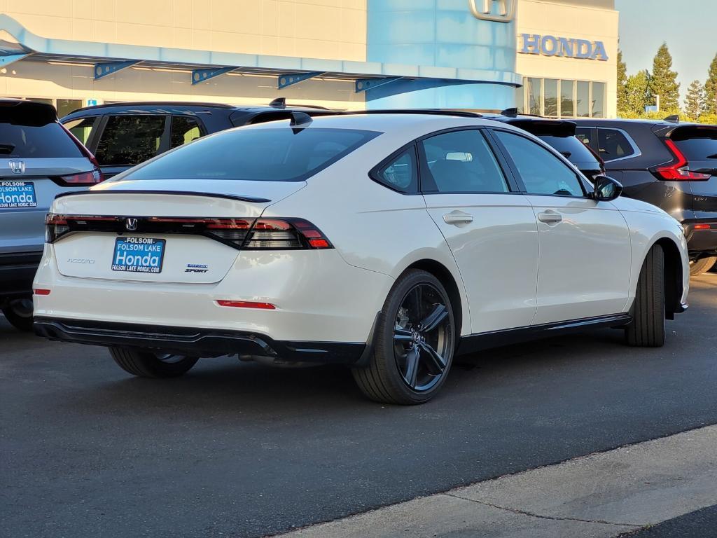new 2025 Honda Accord Hybrid car, priced at $38,675