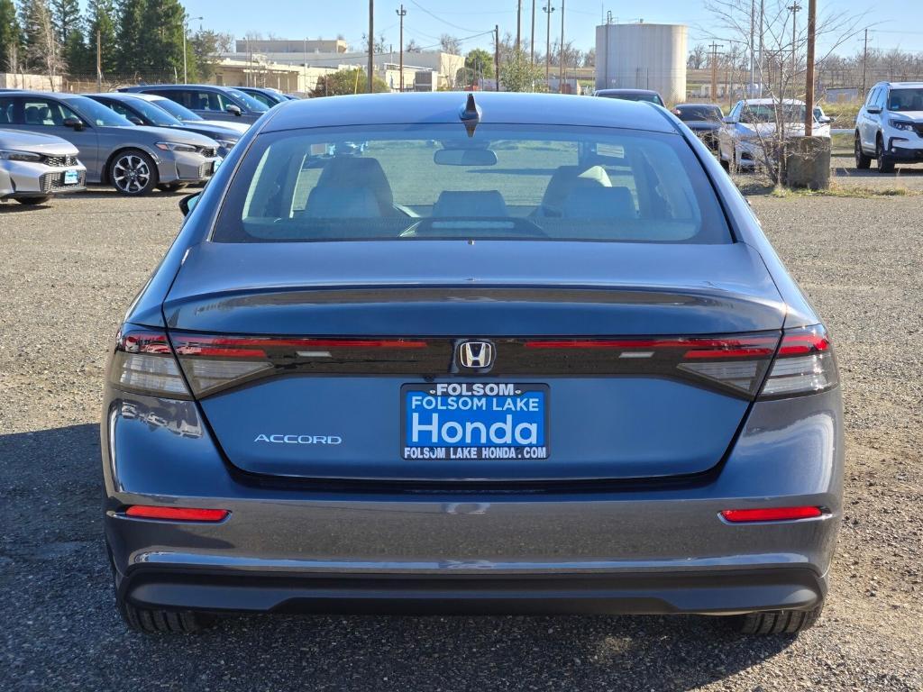 new 2025 Honda Accord car, priced at $31,085