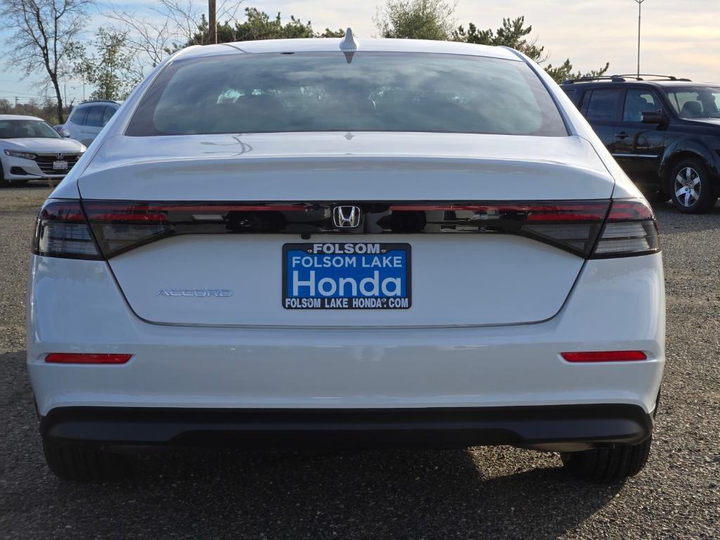 new 2025 Honda Accord car, priced at $31,540