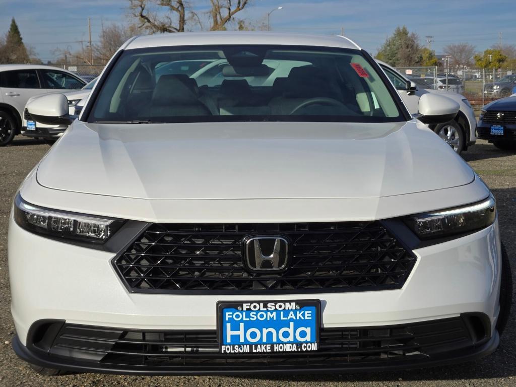 new 2025 Honda Accord car, priced at $31,540