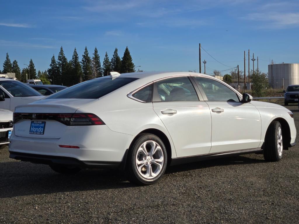 new 2025 Honda Accord car, priced at $31,540