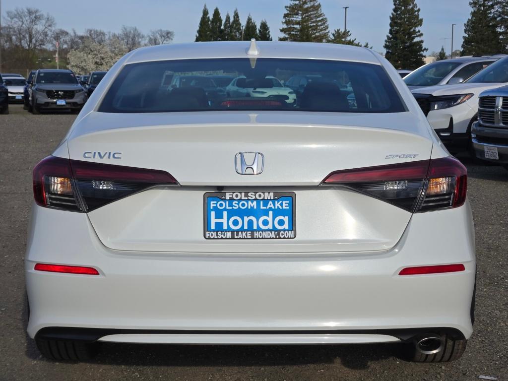 new 2025 Honda Civic car, priced at $29,550