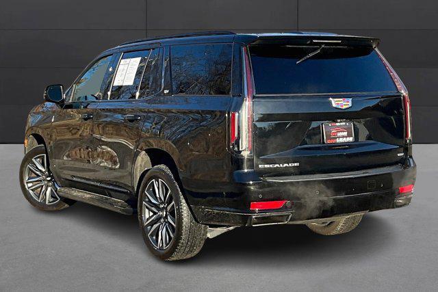 used 2023 Cadillac Escalade car, priced at $72,200