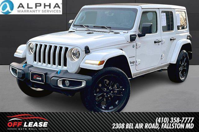 used 2023 Jeep Wrangler 4xe car, priced at $35,900