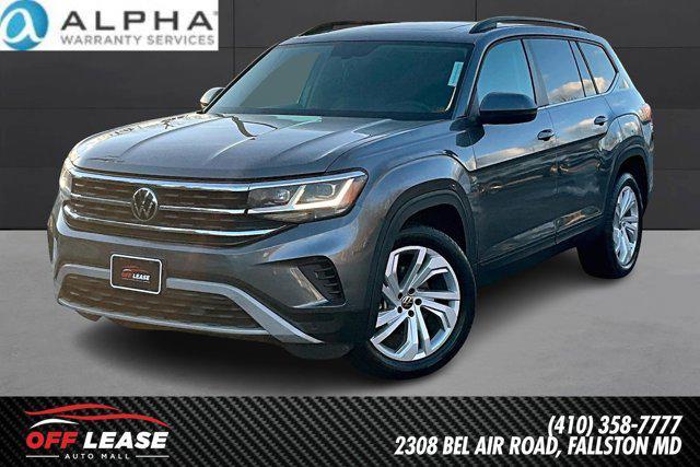 used 2021 Volkswagen Atlas car, priced at $25,500