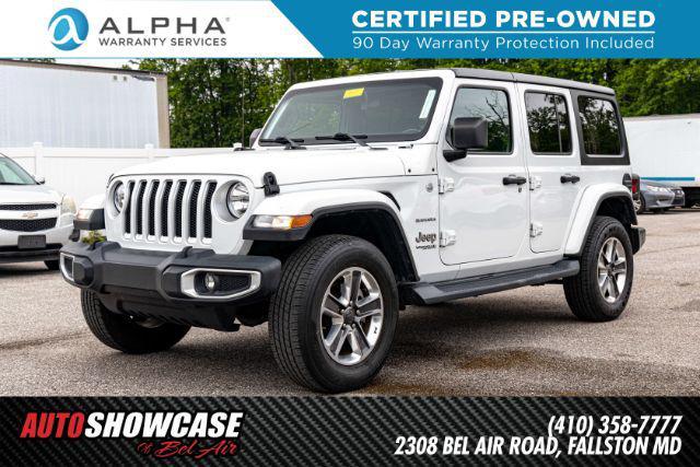 used 2020 Jeep Wrangler Unlimited car, priced at $31,950