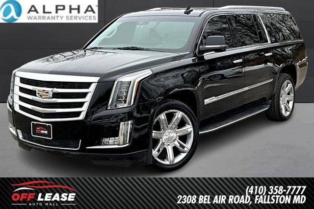 used 2017 Cadillac Escalade ESV car, priced at $30,350