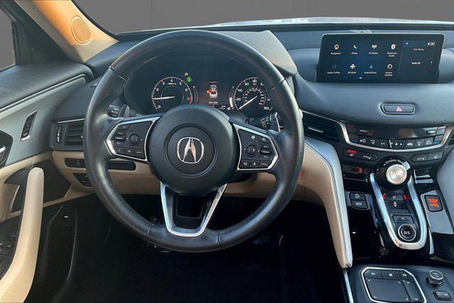 used 2021 Acura TLX car, priced at $27,800