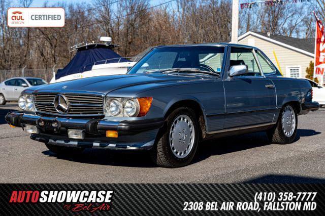 used 1986 Mercedes-Benz SL-Class car, priced at $27,500