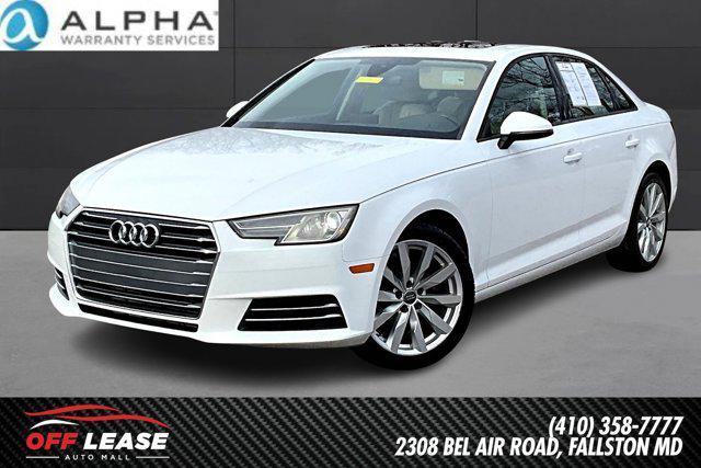 used 2017 Audi A4 car