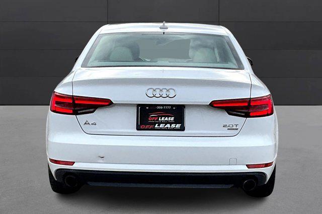 used 2017 Audi A4 car