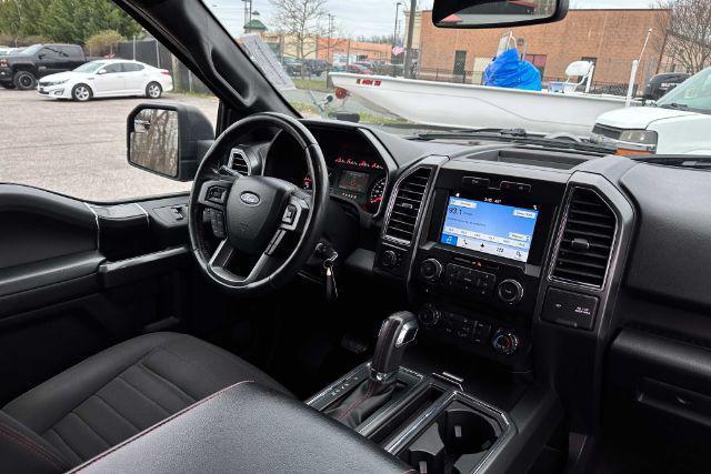 used 2018 Ford F-150 car, priced at $27,900
