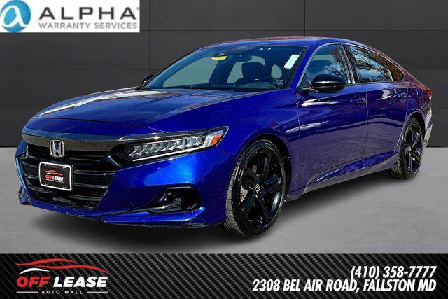 used 2021 Honda Accord car, priced at $22,897