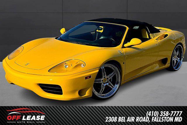 used 2001 Ferrari 360 Spider car, priced at $145,000