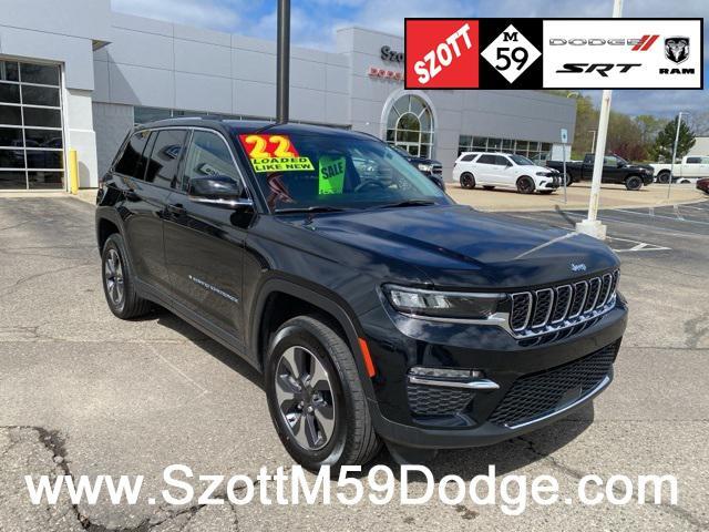 used 2022 Jeep Grand Cherokee 4xe car, priced at $40,900
