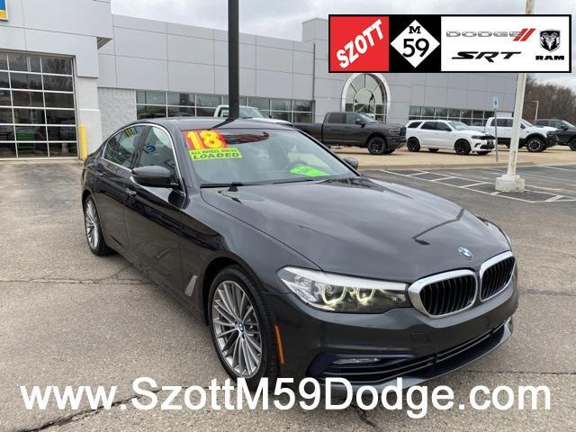 used 2018 BMW 530 car, priced at $21,900