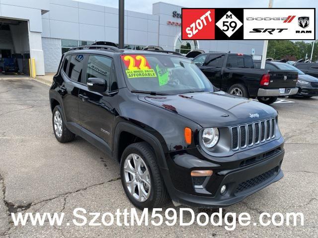 used 2022 Jeep Renegade car, priced at $21,900