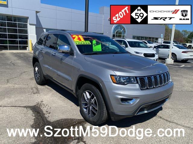used 2021 Jeep Grand Cherokee car, priced at $31,975