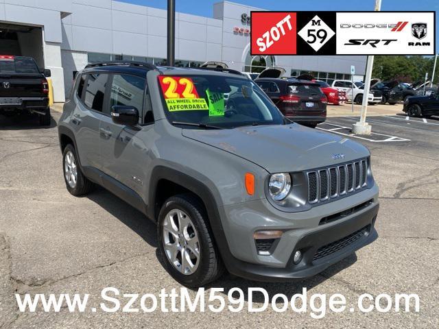 used 2022 Jeep Renegade car, priced at $21,975