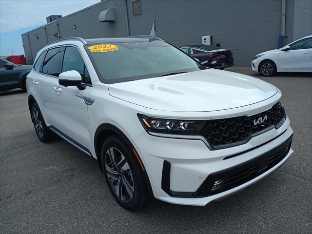 used 2023 Kia Sorento Plug-In Hybrid car, priced at $38,998