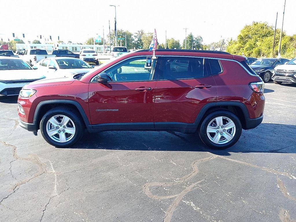 used 2022 Jeep Compass car, priced at $17,996
