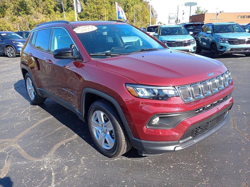 used 2022 Jeep Compass car, priced at $17,996
