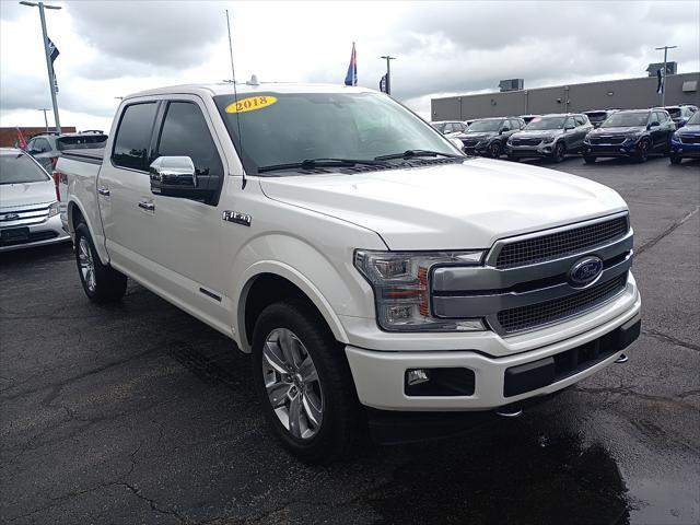 used 2018 Ford F-150 car, priced at $36,777