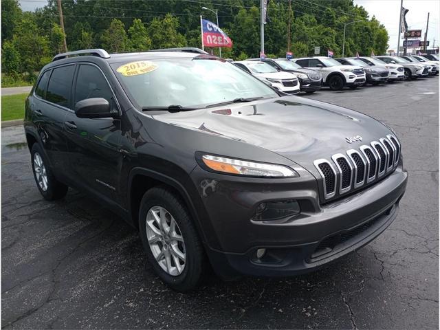 used 2015 Jeep Cherokee car, priced at $12,777