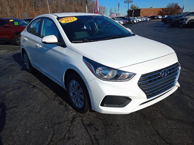 used 2022 Hyundai Accent car, priced at $16,777