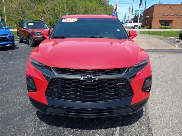 used 2021 Chevrolet Blazer car, priced at $23,499