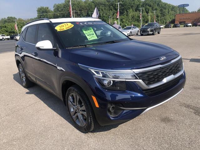 used 2021 Kia Seltos car, priced at $18,997
