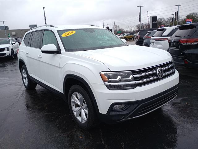 used 2019 Volkswagen Atlas car, priced at $16,997