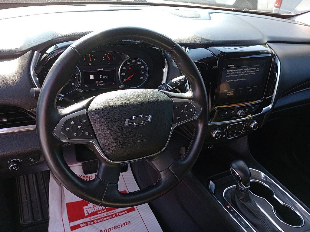 used 2021 Chevrolet Traverse car, priced at $25,383