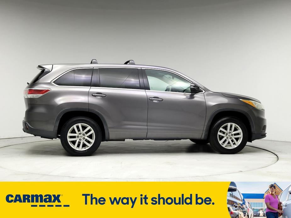 used 2015 Toyota Highlander car, priced at $18,998