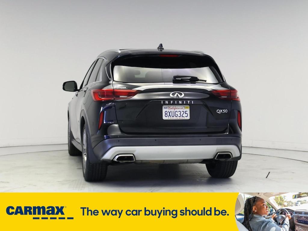 used 2021 INFINITI QX50 car, priced at $23,998