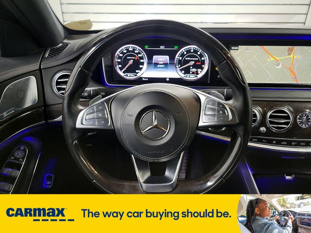 used 2016 Mercedes-Benz S-Class car, priced at $49,998
