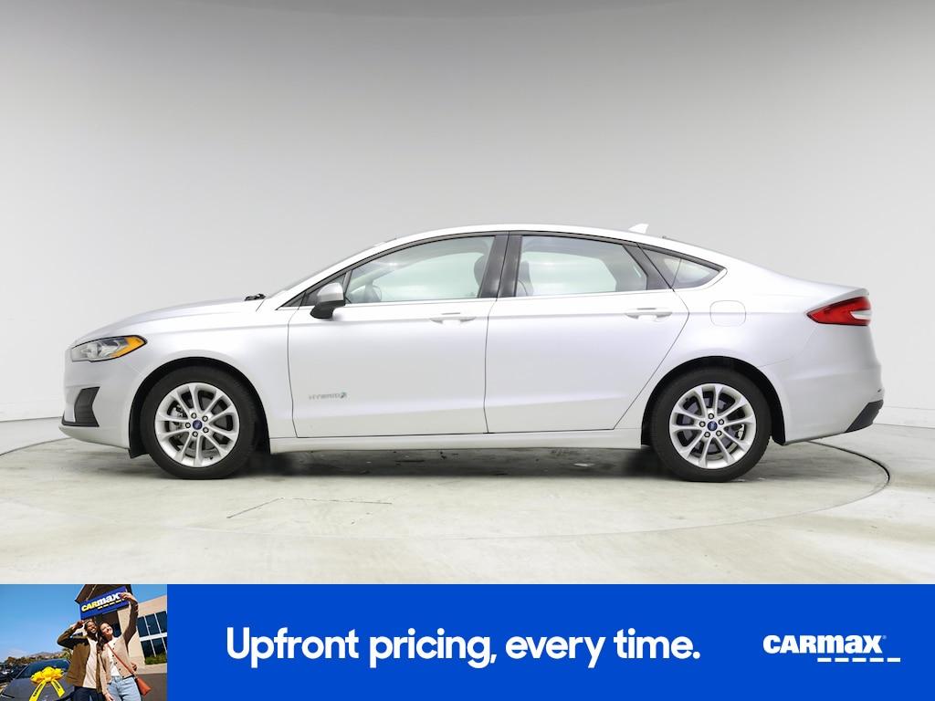 used 2019 Ford Fusion Hybrid car, priced at $14,998