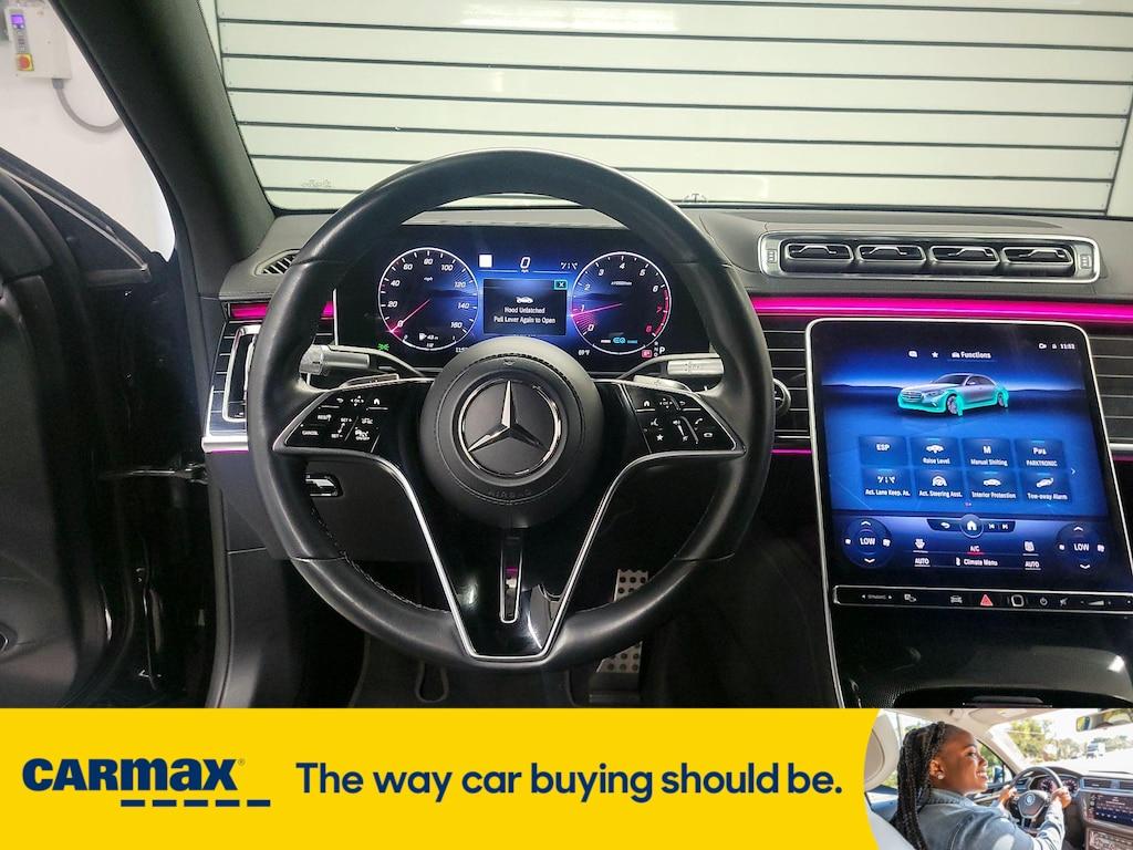 used 2022 Mercedes-Benz S-Class car, priced at $74,998