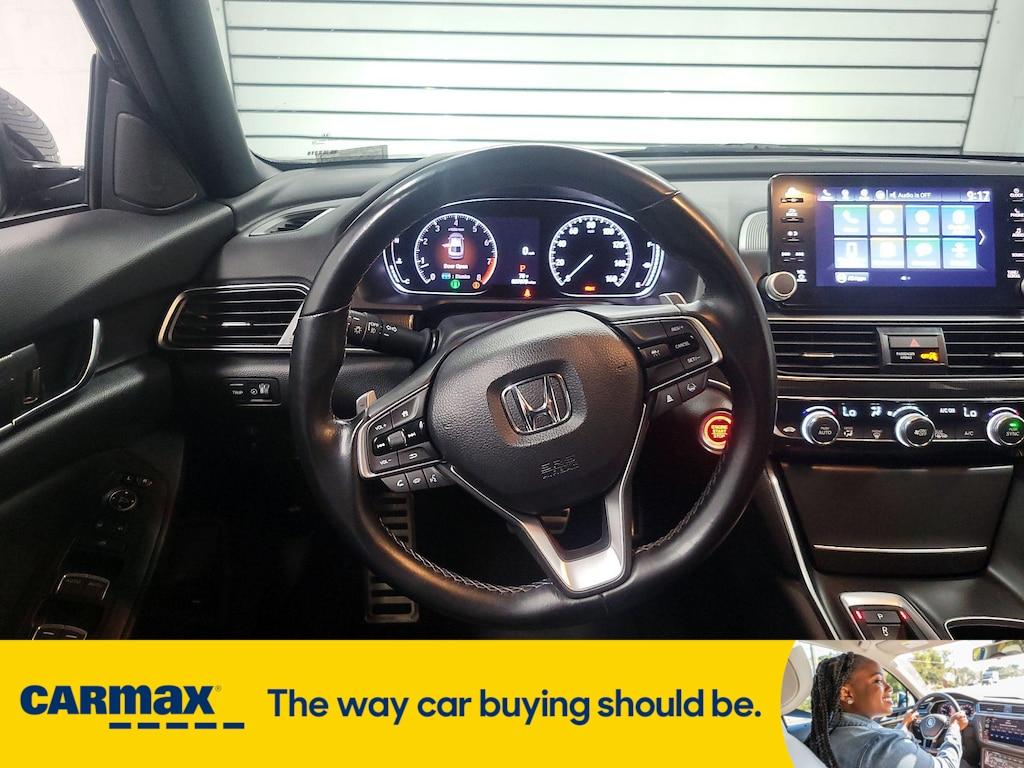 used 2021 Honda Accord car, priced at $28,998