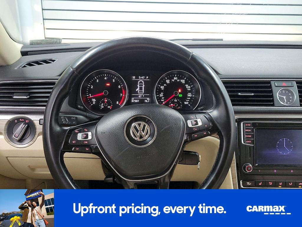used 2016 Volkswagen Passat car, priced at $12,998