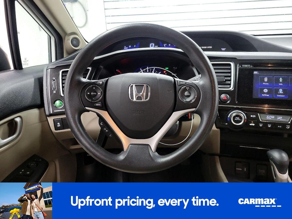 used 2015 Honda Civic car, priced at $13,599