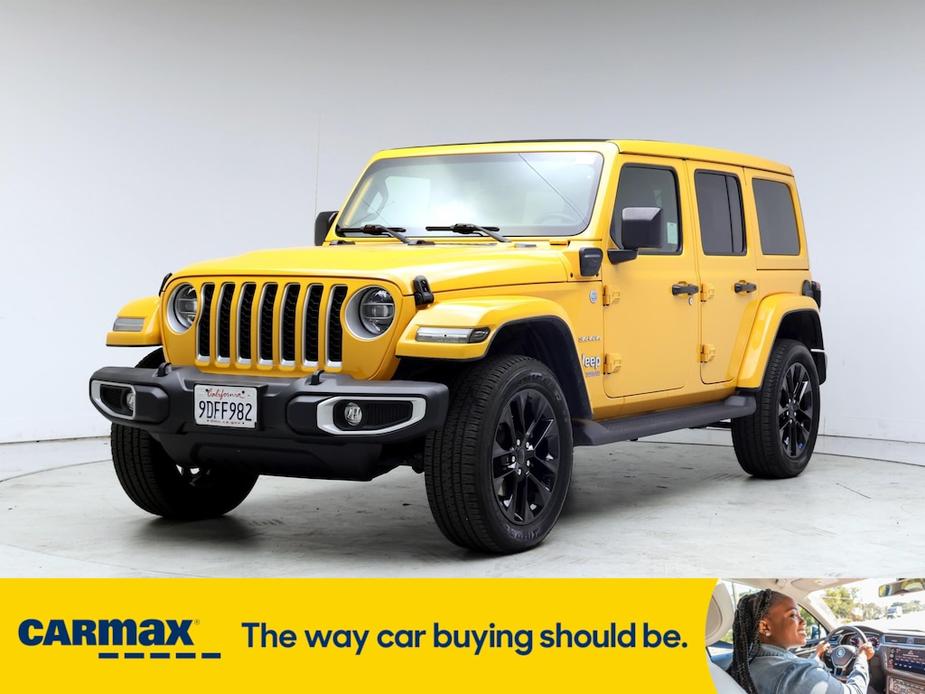 used 2021 Jeep Wrangler Unlimited 4xe car, priced at $34,998