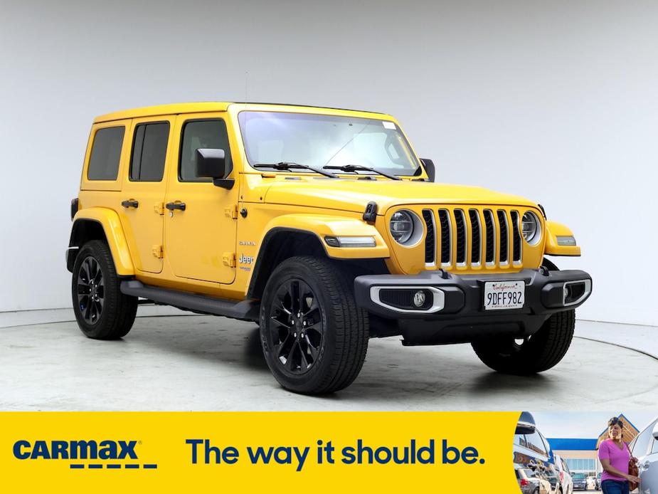 used 2021 Jeep Wrangler Unlimited 4xe car, priced at $34,998