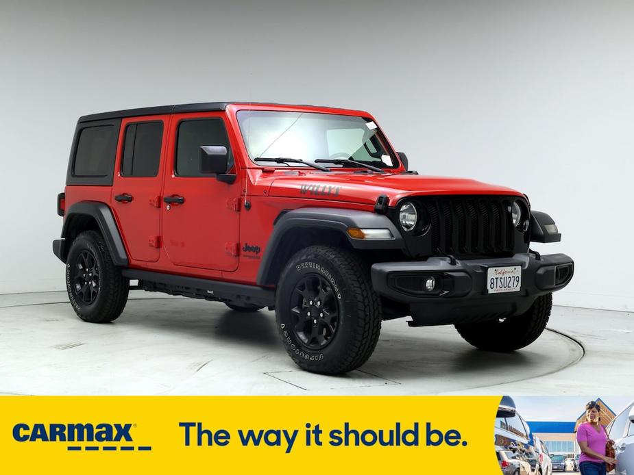 used 2021 Jeep Wrangler car, priced at $30,998