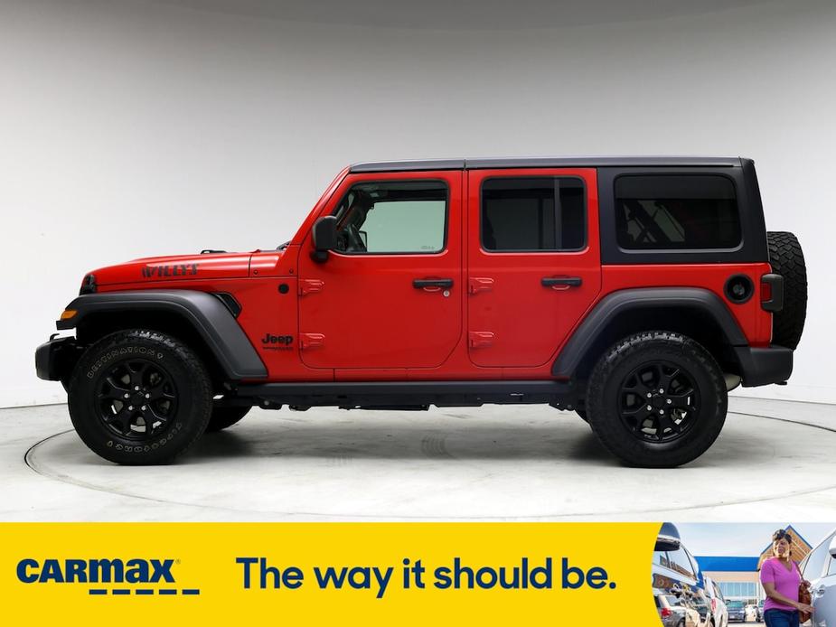 used 2021 Jeep Wrangler car, priced at $30,998