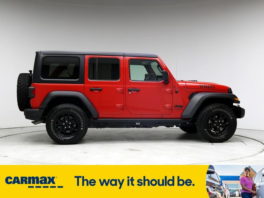 used 2021 Jeep Wrangler car, priced at $30,998