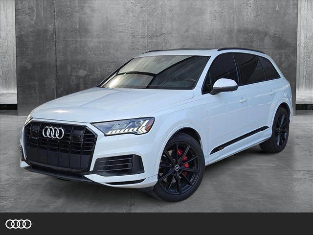 used 2021 Audi Q7 car, priced at $35,692
