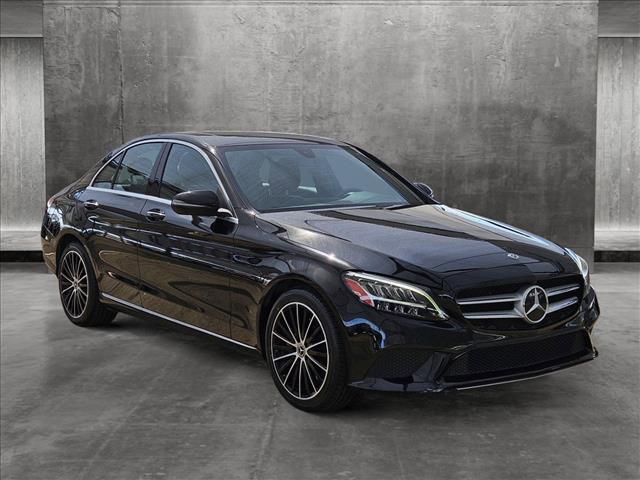 used 2021 Mercedes-Benz C-Class car, priced at $27,997