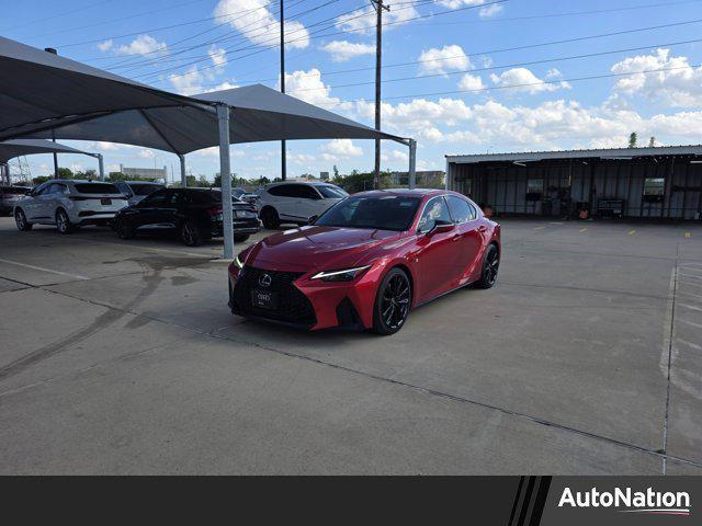 used 2023 Lexus IS 350 car, priced at $38,718